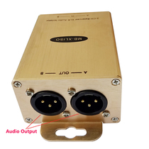 Professional audio XLR audio isolator noise reducer anti-interference filter isolation common ground to eliminate current sound