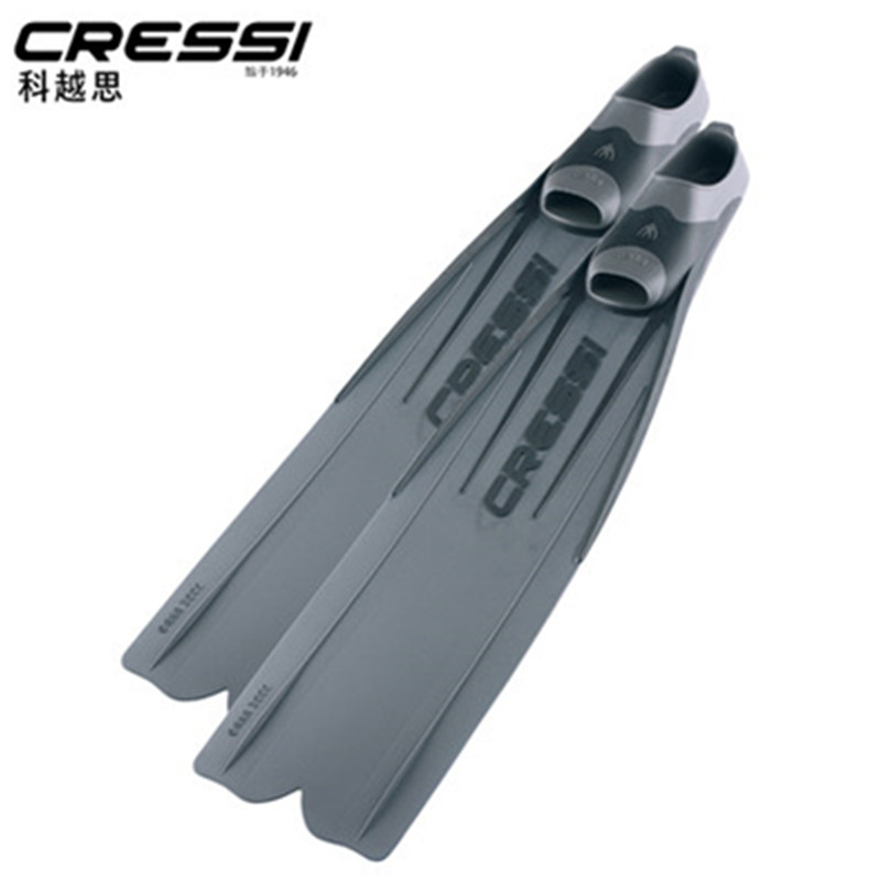 Italian CRESSI Gara 3000LD free submersible webbed free diving footbed flippers long FIN