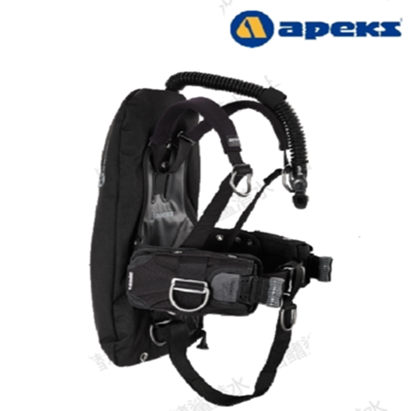 Apeks WTX-D18 Donut Wing 18lb Travel Combo Single Bottle Back Flight Buoyancy Controller