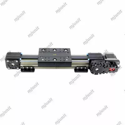 mjunit Maijie non-standard custom injection line production line Single-axis reciprocating spraying line timing belt rail module