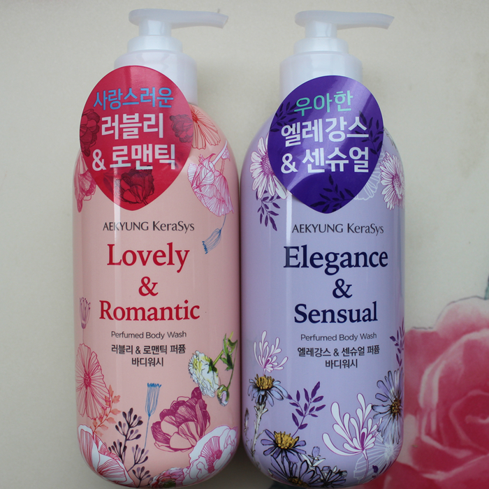 Original Korea Aekyung Aekyung Shower Gel Cherry Blossom Body Wash 500ml