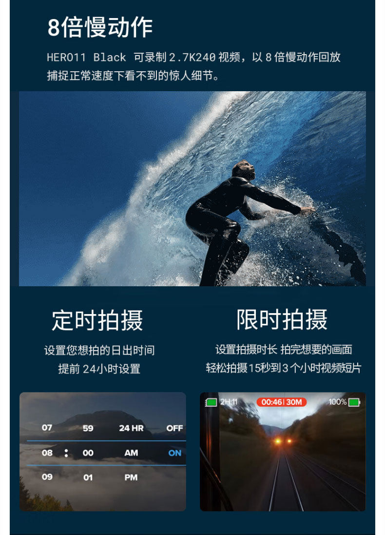 GoPro HERO11/12/10 движение камера дайвинг верховая езда Запись 5K видео Стабирная собака 11 путешествие живая 