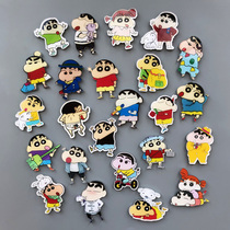 Set of Crayon Shinchan creative fun cute cartoon anime refrigerator sticker magnet magnet decoration home decorations