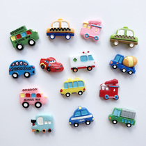 Cute mini car refrigerator sticker Childrens early education vehicle magnet magnet magnet suction iron blackboard whiteboard sticker