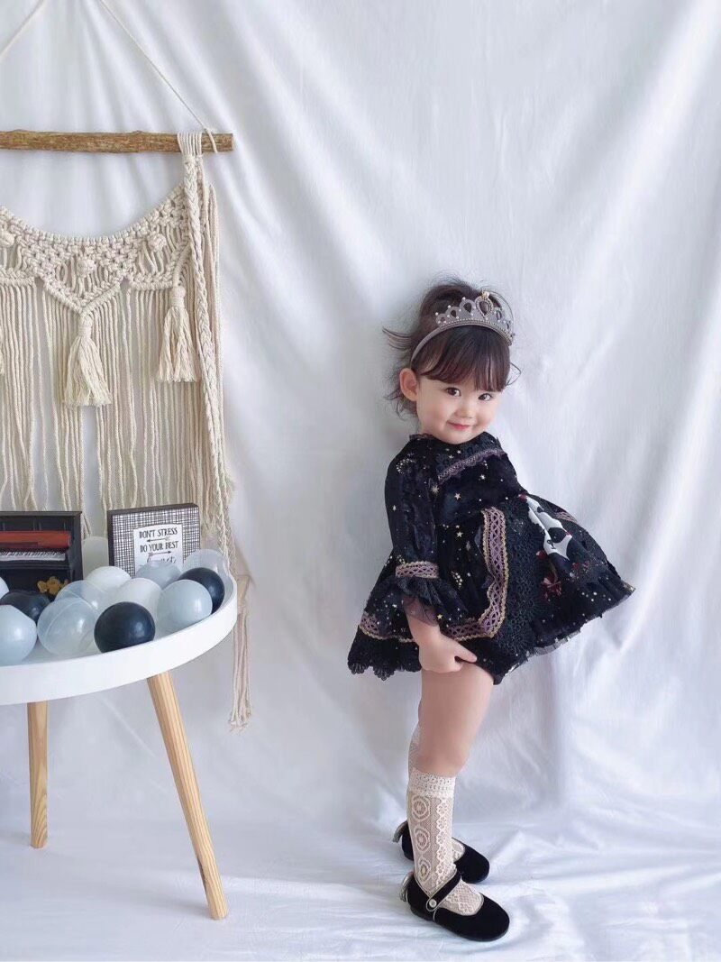 Meat Bachelor Golden Velvet Dream Purple Panda Birthday Princess Spanish Dresses Festival