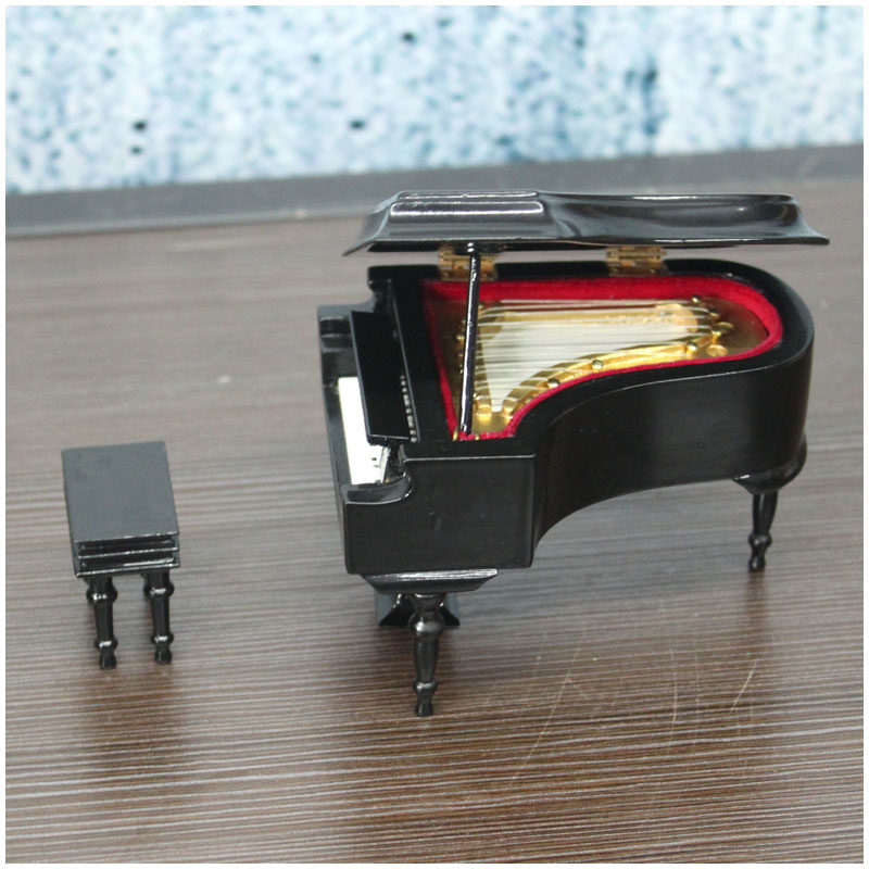 Mini Piano Ornament Piano Model Living Room Bedroom Study Desk Ornament Shop Decoration