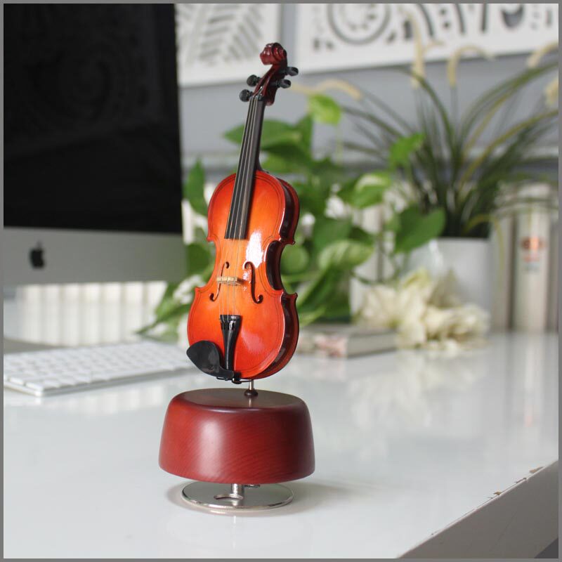 Mini Music Turntable Office Desktop Ornament Shop Decoration Ornament Wedding Gifts Holiday Gifts