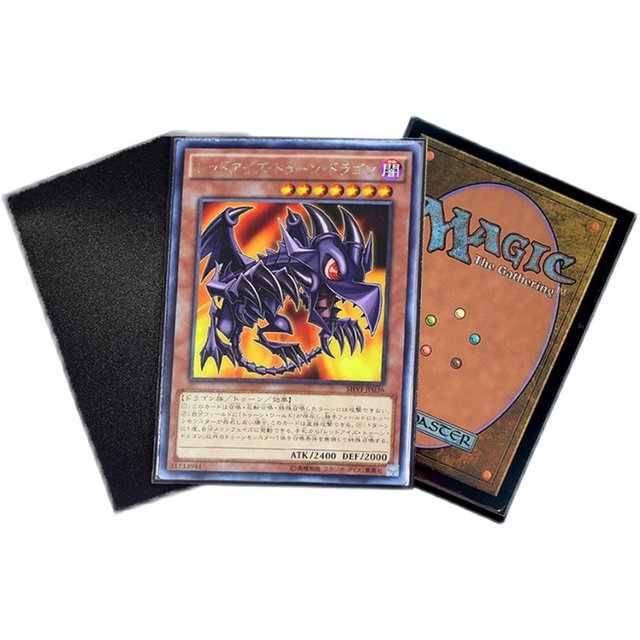 Yu-Gi-Oh Card Sleeve Solid Color Magic: The Gathering Frosted Protective Sleeve OPCG Color Jacket Pokémon PTCG Card Sleeve