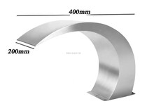 Hook type spray curtain water jet massager stainless steel material water jet with base