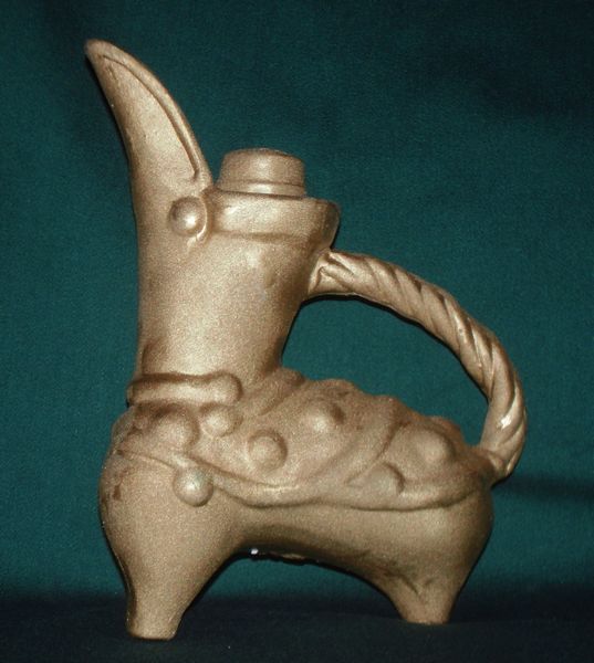 Ceramic wine bottle collection 560 antique bronze-plated fu tortoise wine bottle