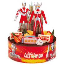 Send in seconds] 6-inch animal cream childrens cartoon birthday cake coupon Ultraman Paw Patrol Qingdao Danxiang 182 yuan