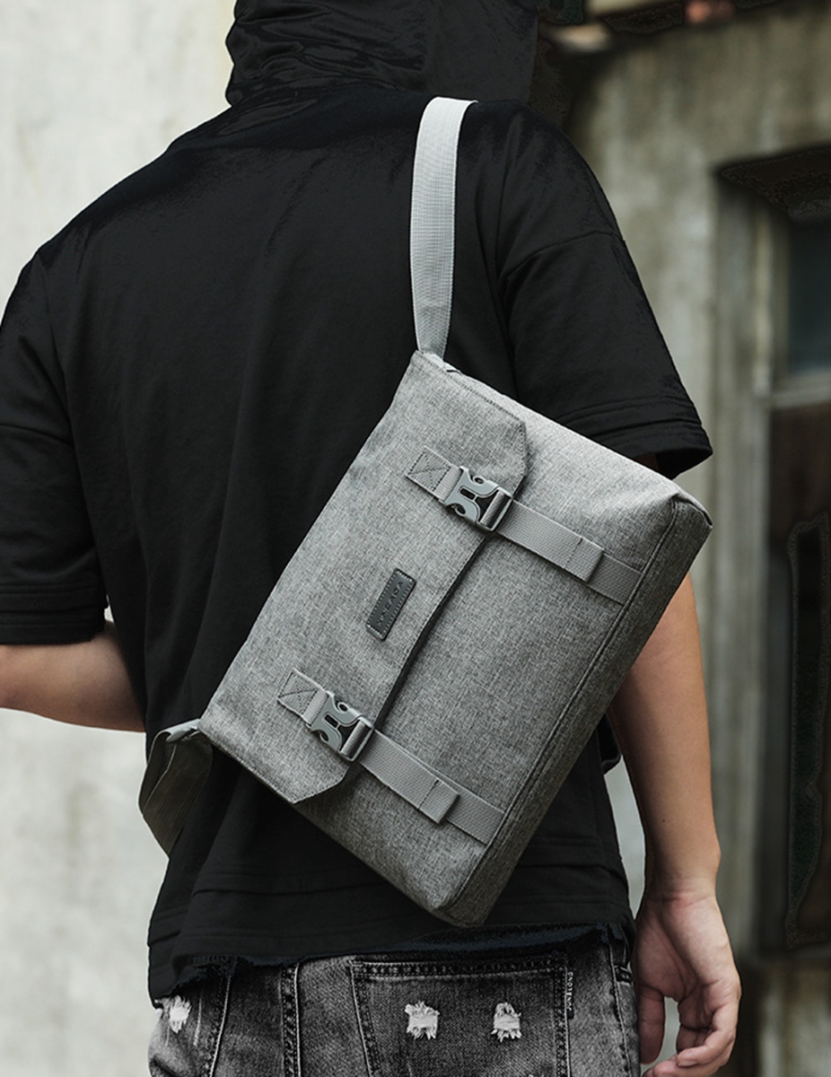 Hong Kong Duty Free Men's Trendy Brand One Shoulder Messenger Bag Trendy Messenger Bag Multifunctional Student Sports Bag School Bag