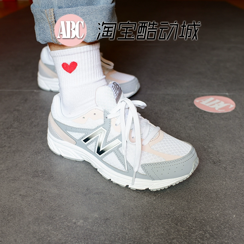 Spot Korea new balance / nb w480 giày nữ giày thể thao giày chạy bộ siêu nhẹ lưới thoáng khí giày chạy bộ - Giày chạy bộ