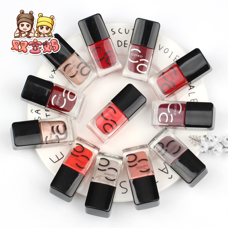 German catrice non-toxic nourishing non-exfoliating waterproof quick dry bean salad colour nail polish nail polish oil vk recommendation