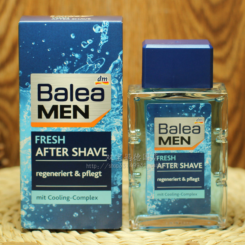 Spot Germany Balea Gualoya men's fresh aftershave lotion toner 100ml moisturizing moisturizing pores