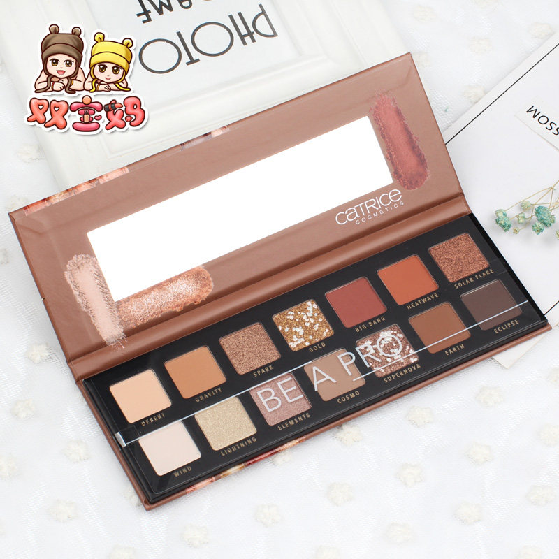 2020 New products Catrice Pro Neon Earth Slim 14 Color Eye Shadow Disc Treasure