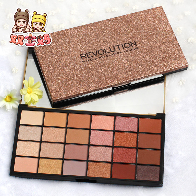 Spot makeup review makeup 24 color disk sophx gold plate orange disc