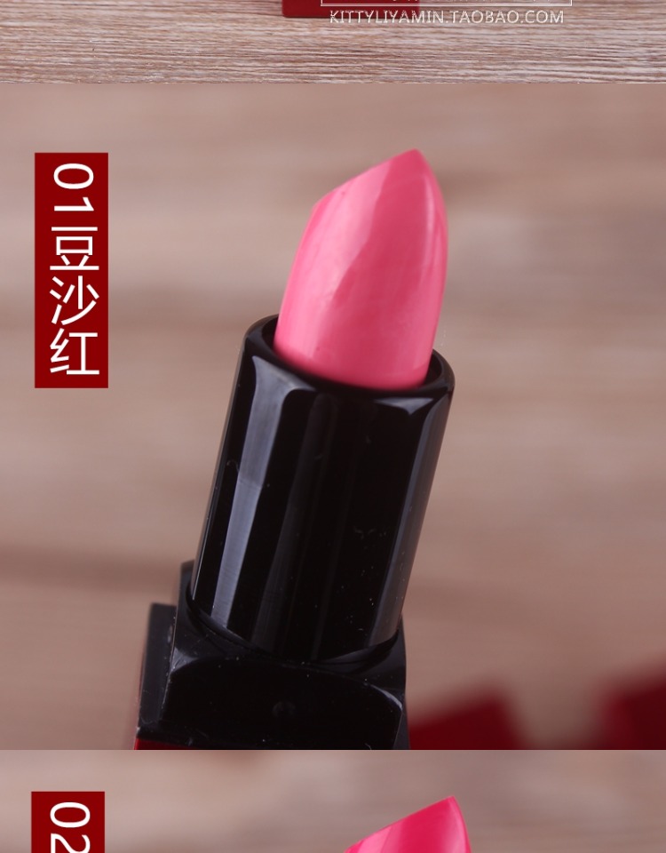 NOVO red tube mờ mờ nhung son môi màu bí ngô lâu trôi son môi son đậu nữ - Son môi 3ce flash lip tint