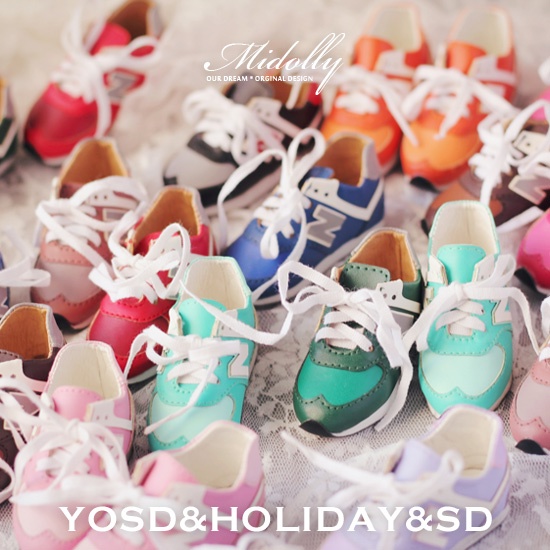 yosd (N word sports shoes) soom imda card meat bjd doll shoes plain body bjd doll ob
