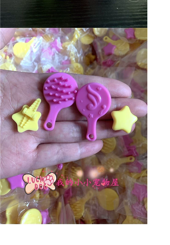 Salon Milu Làm tóc Barbie Cole My Little Pony Tóc dài Phụ kiện búp bê Lược nhỏ Kẹp nhỏ 1-3 cm - Búp bê / Phụ kiện