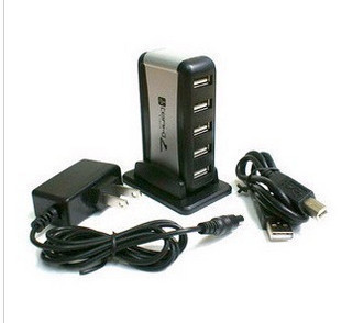 USB round the seven-point HUB with power supply HUB 2 0 splitter USB HUB hub