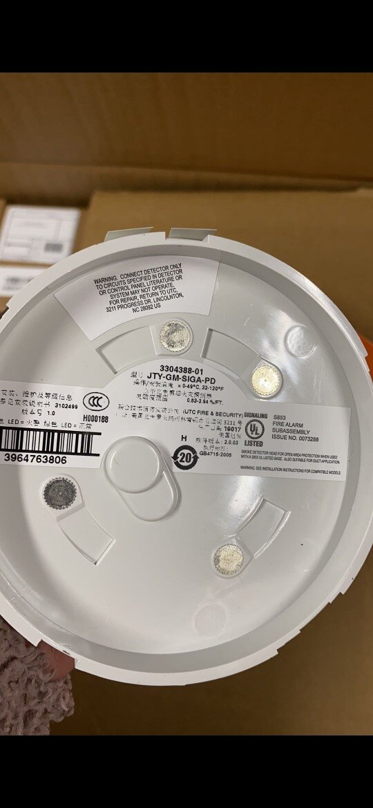 Edward EST3 photoelectric smoke detector SIGA-PSIC Intelligent smoke JTY-GM-SIGA-PD