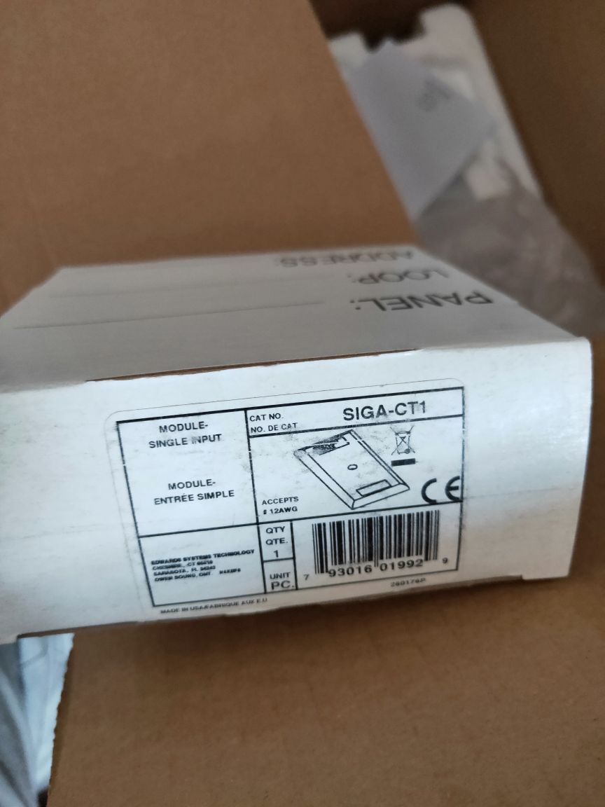 Eduard input module SIGA-CT1 old module