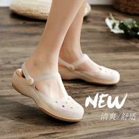 Модные тапочки в стиле Crocs, униформа медсестры, обувь для медсестер, пляжная обувь для беременных