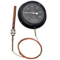 Pressure thermometer Boiler pointer thermometer Industrial mechanical thermometer with probe