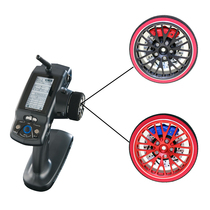Gun control FUTABA 3PV 4PV 4PL S 4PX R 7PX Ledi RC6GS remote control aluminum handwheel metal