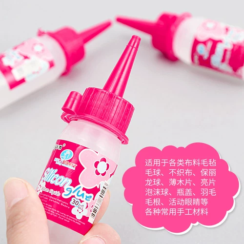 Нетканый мощный прозрачный универсальный детский клей, 30 мл