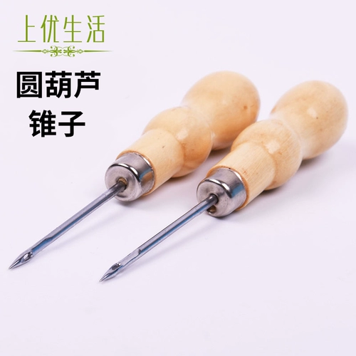 Твердое дерево круглые отверстия, тысячи иглы конуса с крючком со стразами с отверстиями с отверстиями и обувным конусом