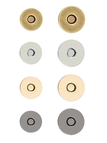 Металлические пуговицы для мешка с пряжкой матери, железная пряжка кошелька для магнитной кнопки для магнита