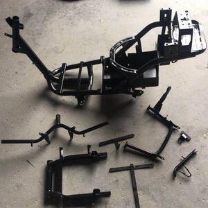 Ruique Gogo Electric Vehicle 60-72V Complete Set of Frame Iron Parts, New Electric Vehicle Frame for Motorcycles and Electric Vehicles