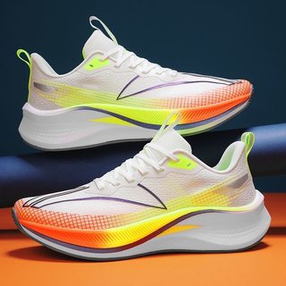 Broken code summer new ultra-light running shoes sports shoes breathable shock-absorbing soft bottom student shoes lightweight running shoes men's shoes