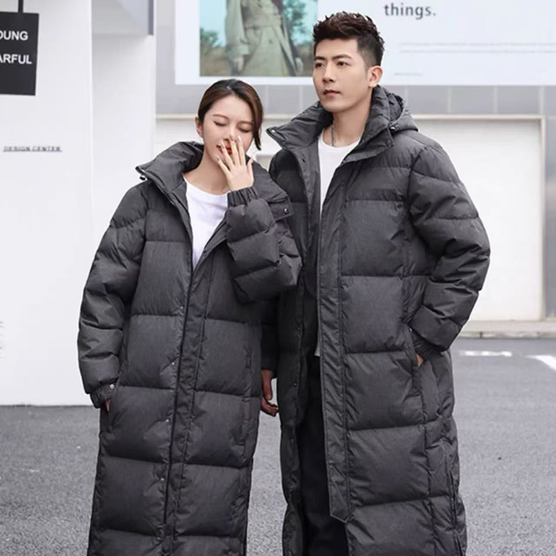 Long down Jacket, Same Style for Men and Women