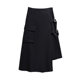 240 Super Fat Extra Large Size Women's 300 Jin Fashion Irregular Skirt 230 Fat MM Medium Long Long Work Wear Skirt