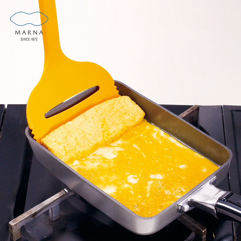 Japanese marna wide spatula kitchen tool non-stick pan does not hurt the spatula multi-use cooking shovel Yuzi burning