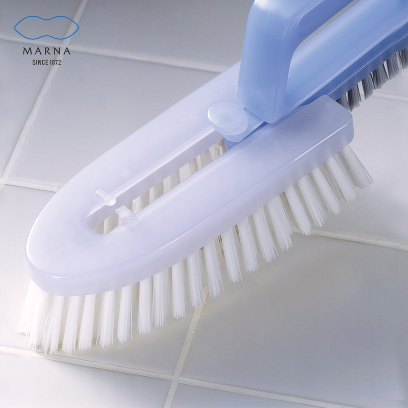 Japanese marna tile gap dual-use combination brush bathroom cleaning brush bathtub no dead end brush sweeper