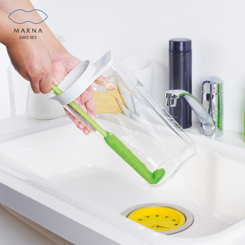 Japan marna L-type cleaning cup brush no dead angle descaling cup brush cup housework cleaning brush
