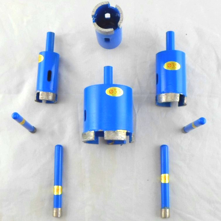 Marble quartz tile hole diamond stone drill