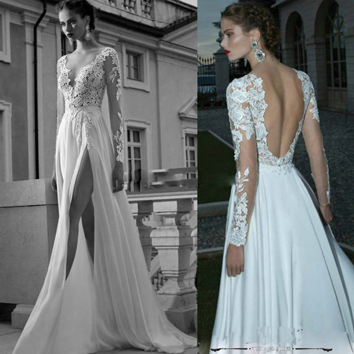 European and American Style Embroidery Dew Back Sexy Lace Snowspun Trailing Shadow Building photo Exterior View Gown Open Fork Snowspun Gown-Taobao