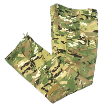 Outdoor US military fans tactical pants summer loose casual pants multi-pocket fat plus size overalls CP camouflage military pants