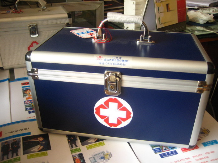 12-inch Inspection Factory First Aid Box Aluminum Alloy Out of consultation box Medical box Health box portable out-of-the-box inspection plant Peufit