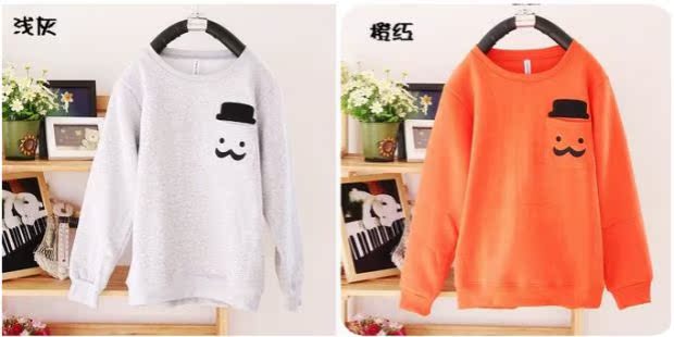 Mùa xuân và mùa thu mới túi râu giản dị của phụ nữ dài tay cộng với áo len nhung áo len nữ sinh áo khoác - Áo len áo kiểu trung niên u50