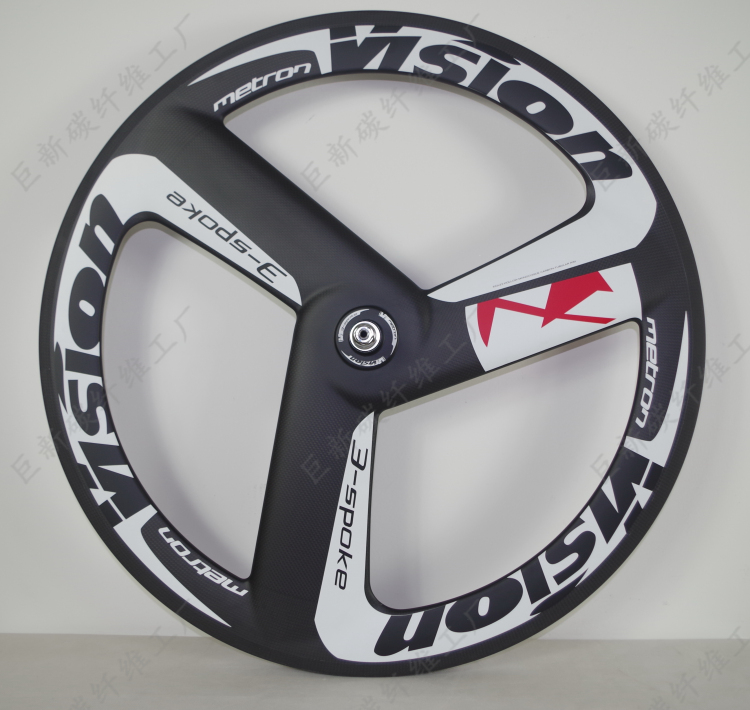 700C road car dead flying car carbon fiber three-knife wheel factory customized coating