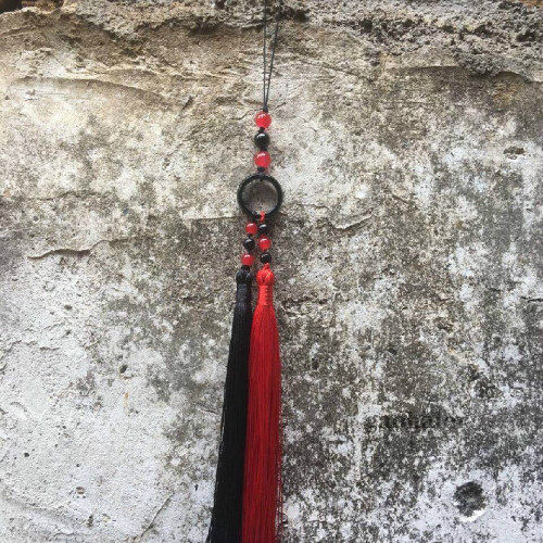 Musical instrument Ancient fan spike Han clothes flow Su envy COS Clothing Pendant Diy Flute Scio Pendant