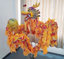 Childrens Dragon Dance and Lion Dance Performance Props Toddler Dragon Childrens Dragon Satin Dragon Kindergarten Primary School Students Sports Meet Dragon Lantern