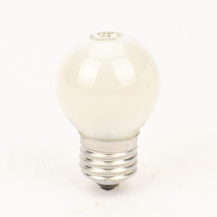 Foshan Lighting Bulb Spherical type frosted ball Sand Warm Yellow Light Bulb E27 14 Size head W. Waseveral Consulting