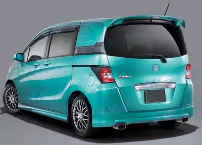 适用于本田freed尾翼gb3尾翼定风翼 Freed Gb3改装